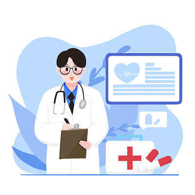 卡通医生图片