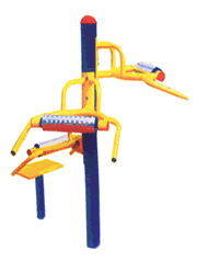 巩义市康店龙泉水泵厂 跨界创新，以水之匠心打造社区健身路径